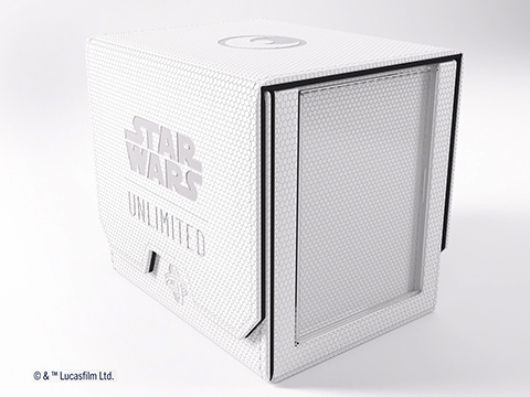 Gamegenic Star Wars: Unlimited Deck Pod Protective Card Box (Color: White)