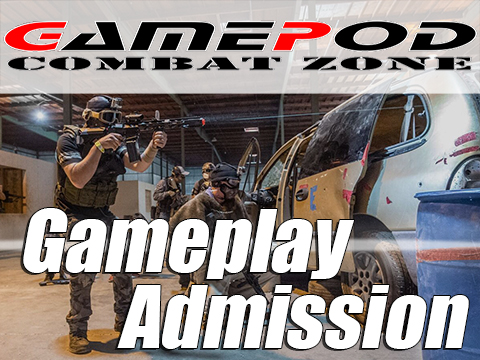 Gamepod Combat Zone Field Admission Pass 