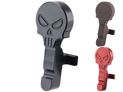 GATE Custom Skull 1A1 Bolt Catch for M4/M16 Series Airsoft AEGs 