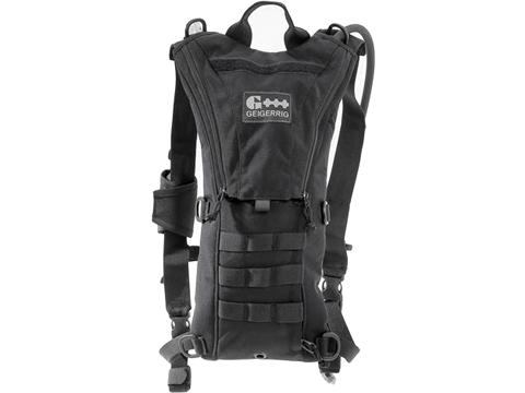 GEIGERRIG Rigger Tactical Hydration Pack  w/ 2L Hydration Engine (Color: Black)