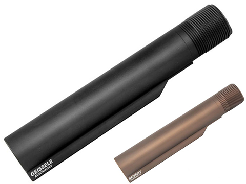 Geissele Automatics Premium 7075-T6 Aluminum Mil-Spec Buffer Tube Assembly w/ Super 42, H2 for M4/AR-15 Rifles 