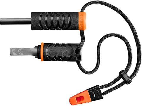 Gerber Fire Starter with Integrated Emergency Whistle