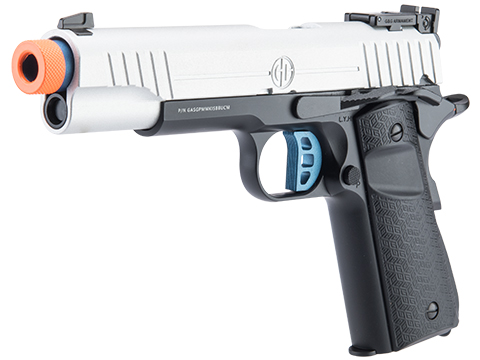 G&G GX45 MkI Gas Blowback Airsoft Pistol (Color: Two-Tone Silver)