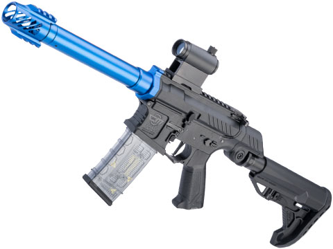 G&G SSG-1 USR Airsoft AEG Rifle w/ Variable Angle Stock and ETU MOSFET (Color: Blue)