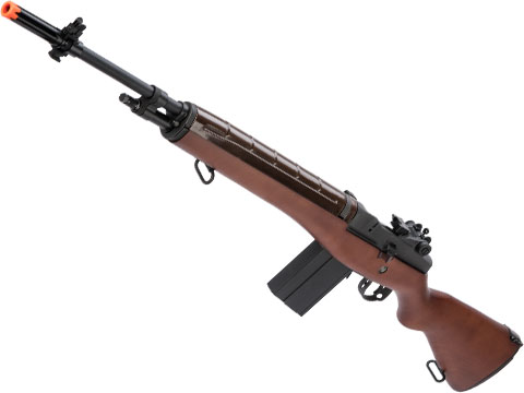 G&G Top Tech M14 w/ Imitation Wood Stock Airsoft AEG Rifle 