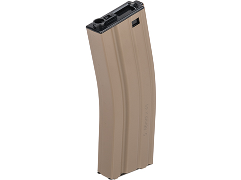 G&G Metal 450rd Hi-Cap Magazine for M4/M16 Series Airsoft AEG Rifles (Color: Desert Tan)