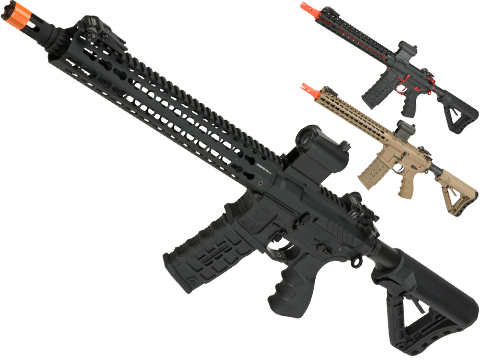 G&G Combat Machine CM16 SRXL Airsoft M4 AEG Rifle with Keymod Rail - 12 (Package: Black / Gun Only)