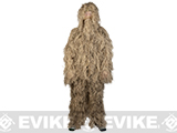 Matrix Full Body 3-Piece Concealment Ghillie Suit Set - Desert