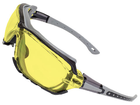 Global Vision Octane Safety Glasses w/ Anti-Fog Lenses (Model: Yellow Lenses)