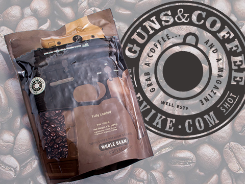 Guns & Coffee Fully Loaded 100% Arabica Premium Coffee (Roast: Standard Issue Medium Roast)