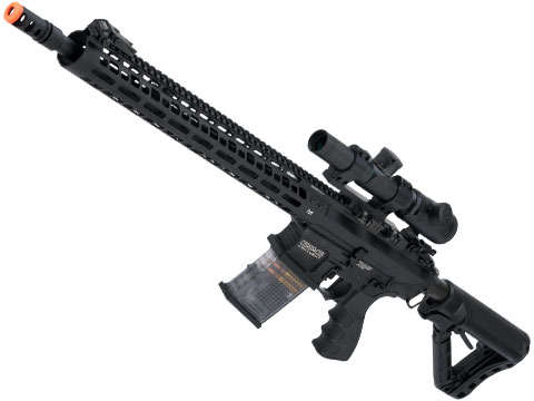 Evike JG Newest Version M16-VN Vietnam Full Metal Airsoft AEG Rifle (Color:  Black, Tamaño: One Size)