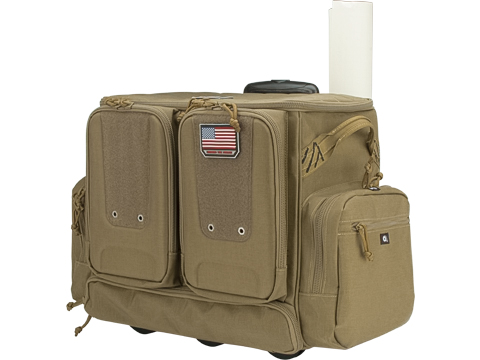 G-Outdoors Tactical Rolling Range Bag for 10 Handguns (Color: Tan ...