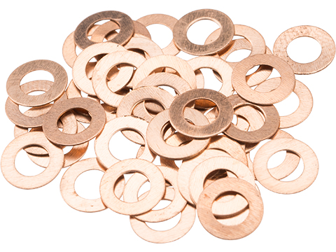 G&P Ultra Precision Copper Airsoft AEG Gearbox Shim Set (Size: 0.2mm / 50 Pack)