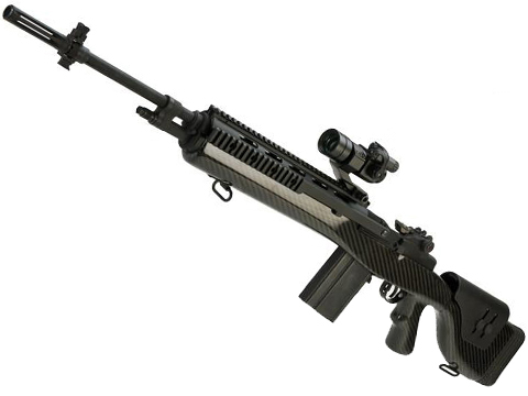 G&P M14 DMR Custom Airsoft AEG Sniper Rifle with Real Carbon Fiber 
