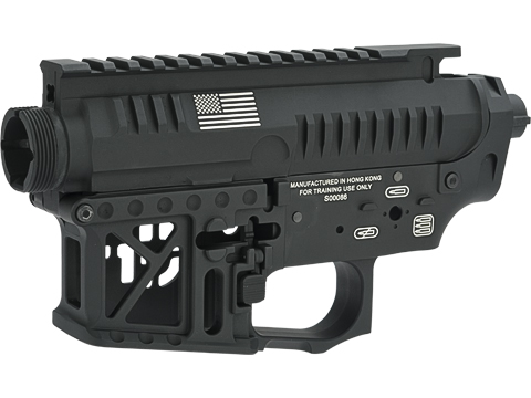 G&P CNC Machined Signature Competition Style Metal Body for M4 Series AEGs (Color: Black)