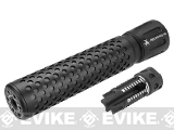 G&P Bio Infected Full Metal QD Mock Silencer with 3 Prong Flashhider (Color: Black / 14mm Positive)