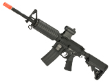 G&P AR-15 M4 Carbine Airsoft AEG Rifle with Billet Style Receiver - Black (Package: Gun Only)