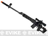 King Arms SVD Dragonov Airsoft AEG Electric Sniper Rifle w/ LiPo Ready Gearbox