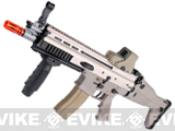FN Licensed Open Bolt SCAR-L CQC Airsoft GBB Rifle by WE (Color: Tan / CO2 Mag)