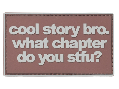 Griffon Industries Cool Story Bro PVC Patch