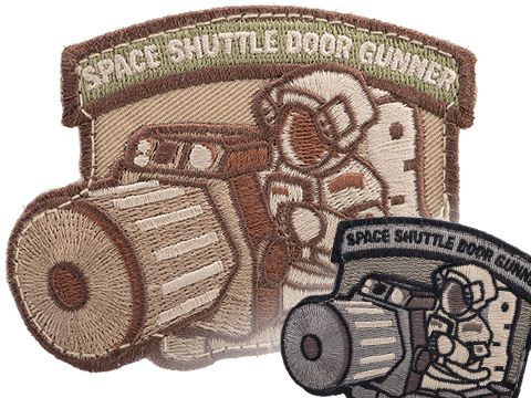 Griffon Industries Space Shuttle Door Gunner Embroidered Patch 