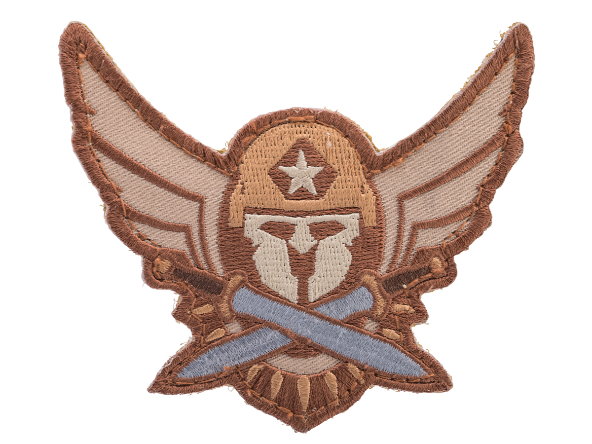 Griffon Industries Modern Spartan Embroidered Patch (Color: Desert)