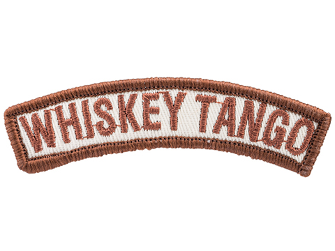 Griffon Industries Whiskey Tango Embroidered Patch