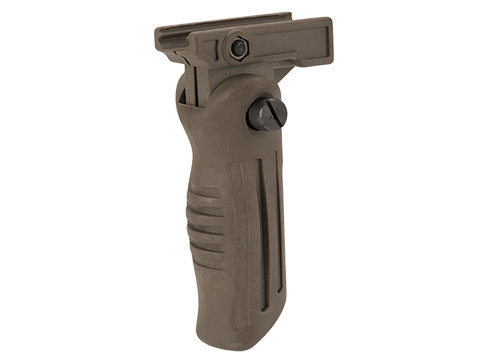 Matrix Release Folding Polymer Vertical Grip (Color: Tan)