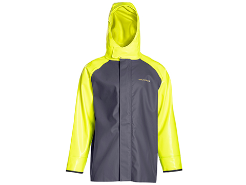 Grundens Hauler Fishing Jacket (Size: Hi-Vis Yellow - Grey / Medium)