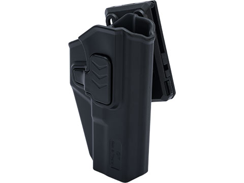 Matrix G&F Series OWB Active Retention Polymer Holster (Model: GLOCK 17 Right Hand / Black)