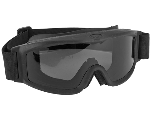 Global Vision Ballistech 3 A/F Ballistic Goggles (Color: Black w/ Smoke Lens)