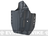 KAOS Concealment Belt / MOLLE Kydex Holster (Model: KWA P226 / Black / Left Hand)