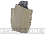 KAOS Concealment Belt / MOLLE Kydex Holster (Model: M93R / Dark Earth / Right Hand)