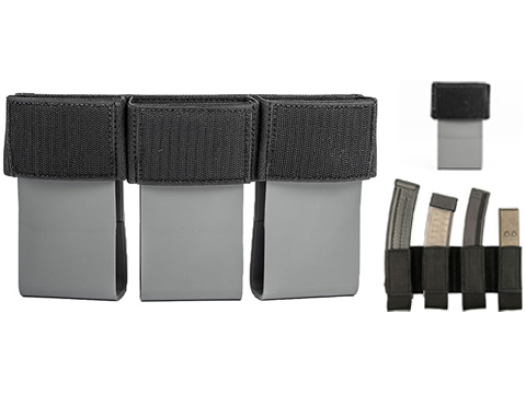 Haley Strategic HSP D3CRM Disruptive Environments Micro Chest Rig Mag Insert (Model: 5.56 Triple with MP2 / Black)