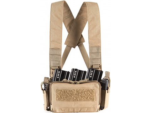 Emerson Gear D3CR Tactical Micro Chest Rig, Coyote Brown - Airsoft Extreme