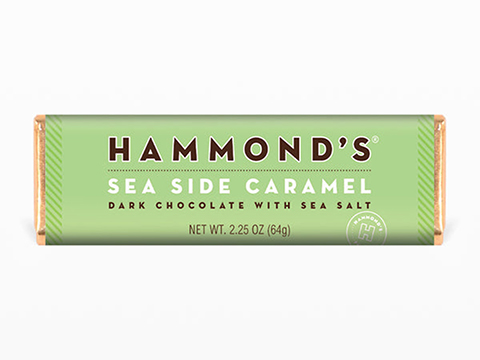 Hammond's Chocolate Bar (Model: Sea Side Caramel / Dark Chocolate)