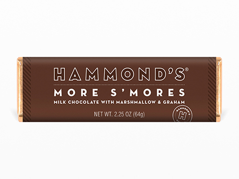 Hammond's Chocolate Bar (Model: More S'more / Milk Chocolate)