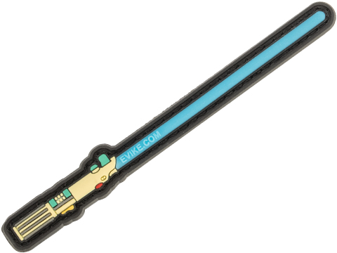 Evike.com PVC Morale Patch Laser Sword Series (Model: Blue Blade 1)