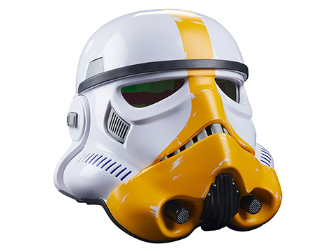Star Wars The Black Series: The Mandalorian Artillery Stormtrooper Premium Electronic Helmet