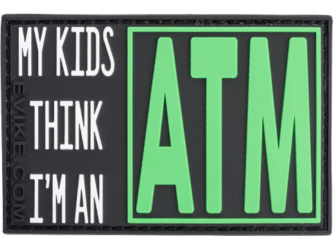 My Kids Think I'm An ATM PVC Morale Patch