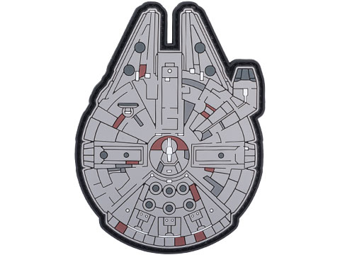 Millenium Falcon PVC Morale Patch