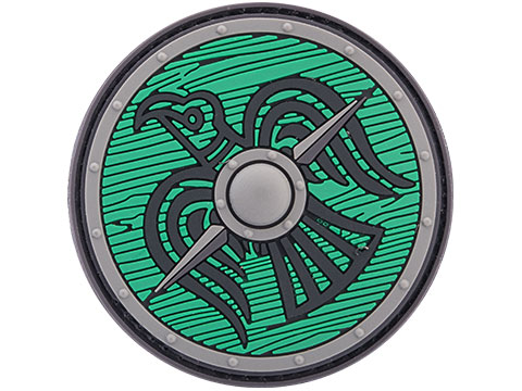 Viking Shield PVC Morale Patch (Type: Odin's Raven)