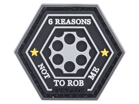 Operator Profile PVC Hex Patch (Style: Six Reasons)