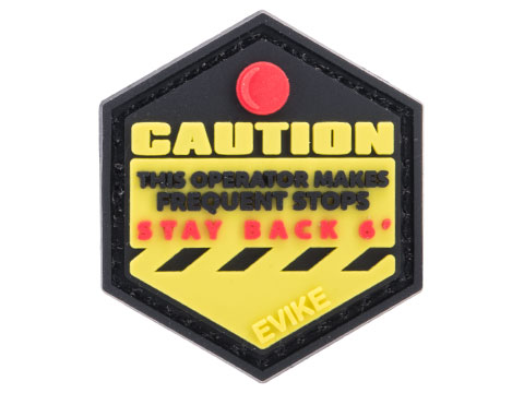 Operator Profile PVC Hex Patch (Style: Caution)