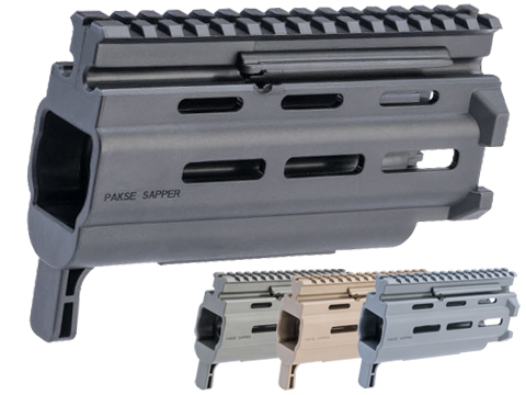 HB Industries Pakse Sapper 6.4 M-LOK Handguard For CZ Scorpion EVO 3 Pistols and Rifles 