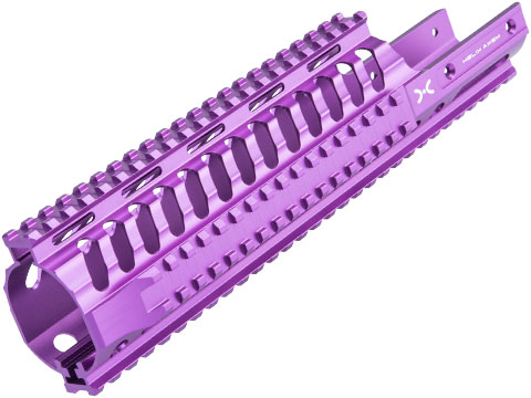 Helix Axem KV Rail for Vector AEG and Gas Blowback Airsoft Rifles (Color: Purple / 12)