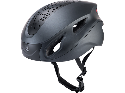 Cyber Smart Bluetooth Bike Helmet with Video / Still Camera & AI Assist Functions (Color: Black)