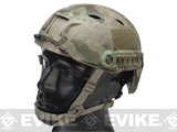 6mmProShop Advanced Base Jump Type Tactical Airsoft Bump Helmet (Color: A-TACS FG / Large - Extra Large)