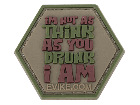 Operator Profile PVC Hex Patch Catchphrase Series 5 (Style: I'm Not As Think As...)