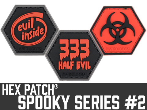 Operator Profile PVC Hex Patch Spooky Series 2 (Style: Biohazard)